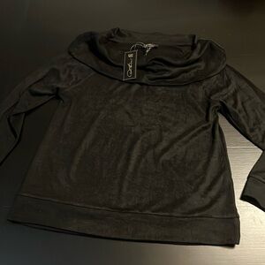 DG2 by Diane Gilman cowl neck sweater NWT